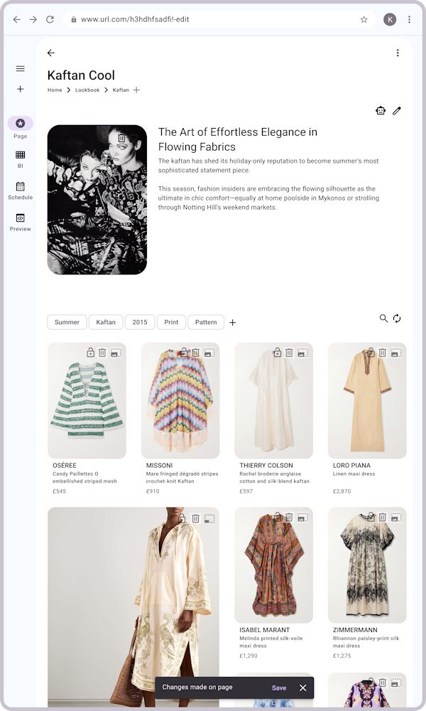 Conde Nast CMS UI